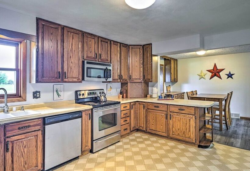 Stunning Wisconsin Retreat On Active Farm!