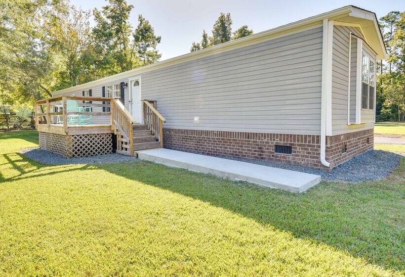 Supply Cottage W/ Deck < 2 Mi To The Beach!