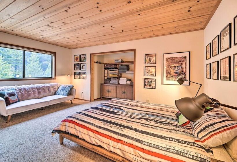 12 Mi To Boreal Mountain: Truckee Log Cabin