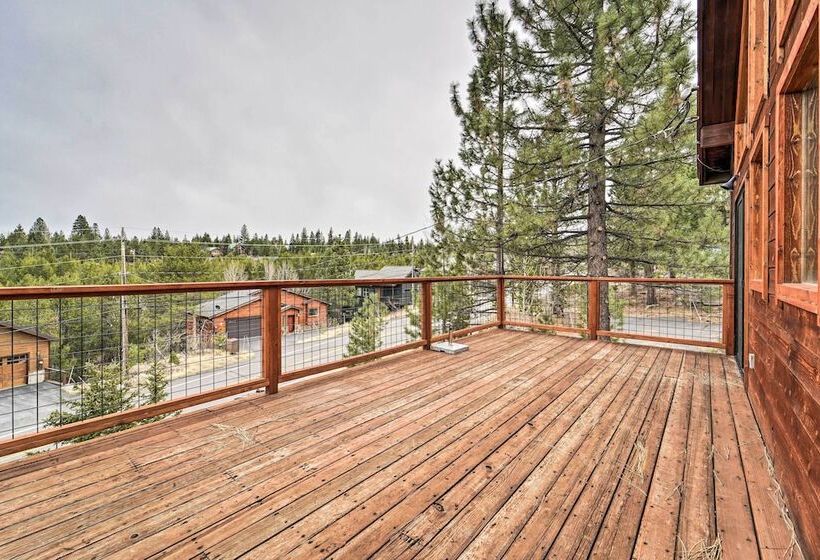 12 Mi To Boreal Mountain: Truckee Log Cabin