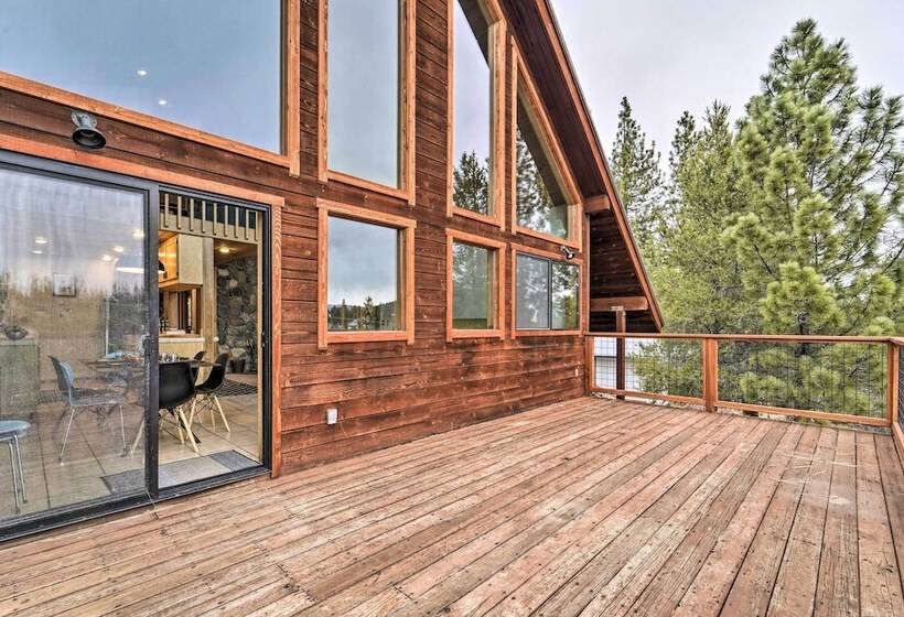 12 Mi To Boreal Mountain: Truckee Log Cabin