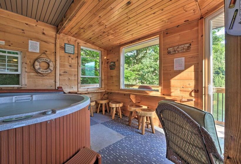 Tenn River Cabin W/ Hot Tub   10 Mi To Chattanooga