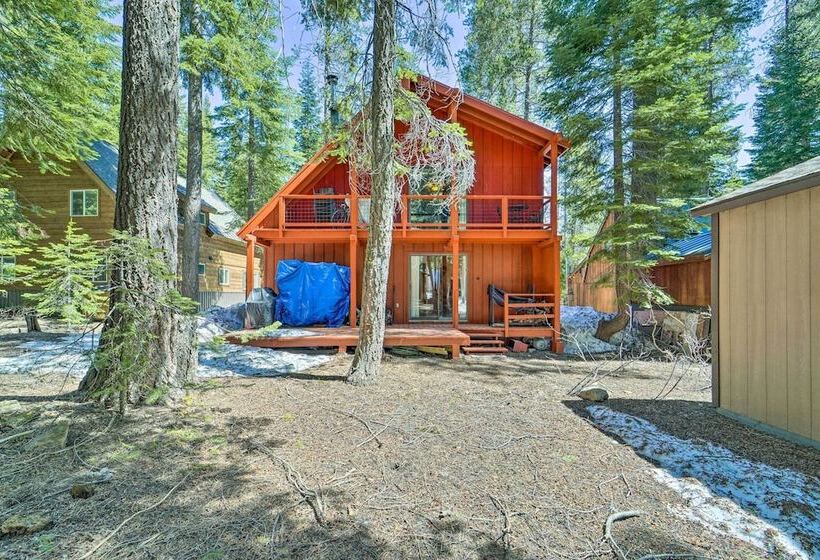 Near Lake: Cabin W/ Fire Pit & Grill In Truckee!