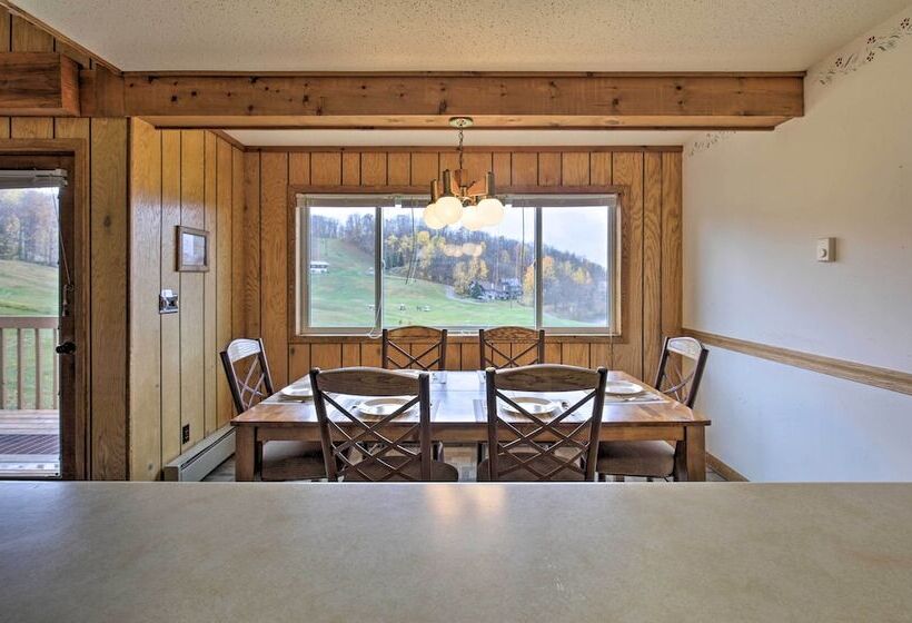 Upson Ski In/ski Out, End Unit Cabin W/ Fireplace!