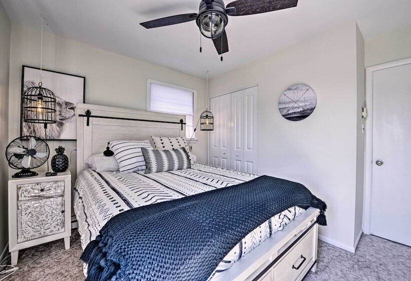 Waterfront Brigantine Home, Walk To Beach!