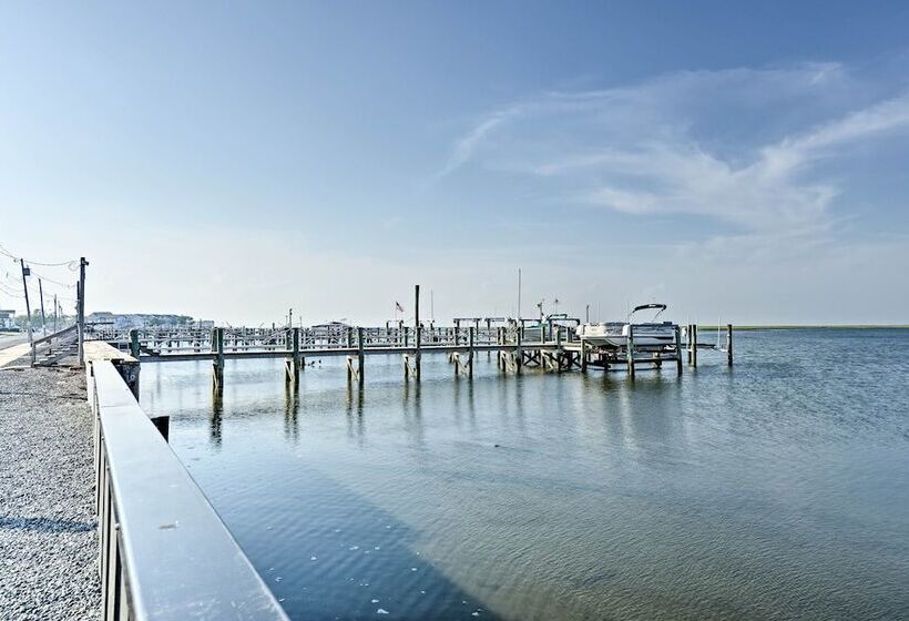 Waterfront Brigantine Home, Walk To Beach!