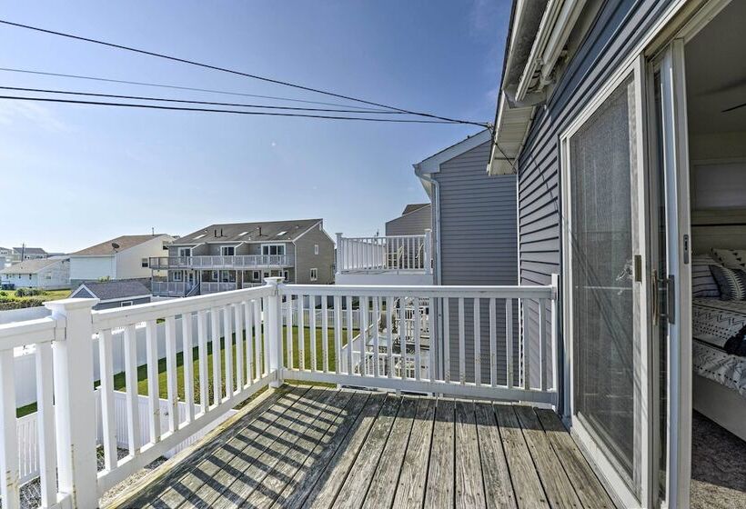 Waterfront Brigantine Home, Walk To Beach!