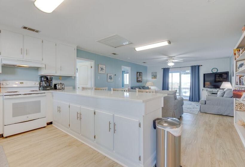 Waterfront Dauphin Island Home W/ Deck & Boat Dock