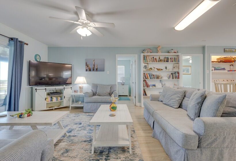 Waterfront Dauphin Island Home W/ Deck & Boat Dock