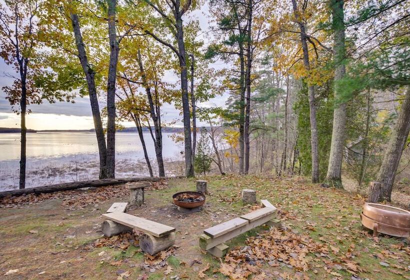 Waterfront Dresden Cabin With Deck + Fire Pit!