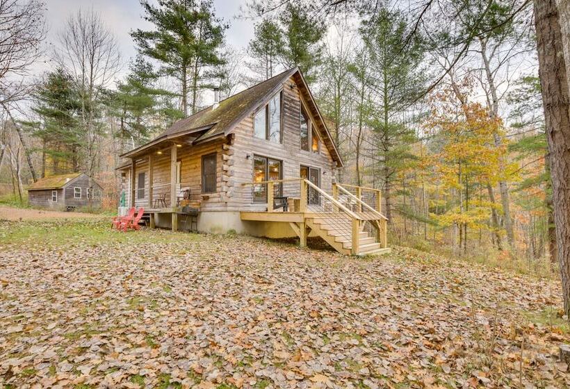 Waterfront Dresden Cabin With Deck + Fire Pit!