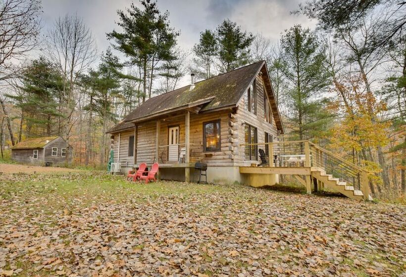 Waterfront Dresden Cabin With Deck + Fire Pit!