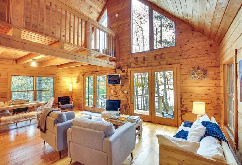 Waterfront Dresden Cabin With Deck + Fire Pit!