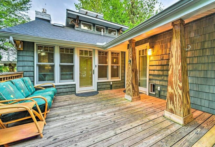 Waterfront Home On Harsens Island W/ Dock!