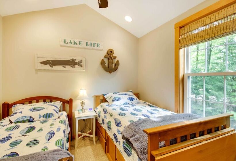 Laconia Home W/ Beach   1/2 Mi To Weirs Beach