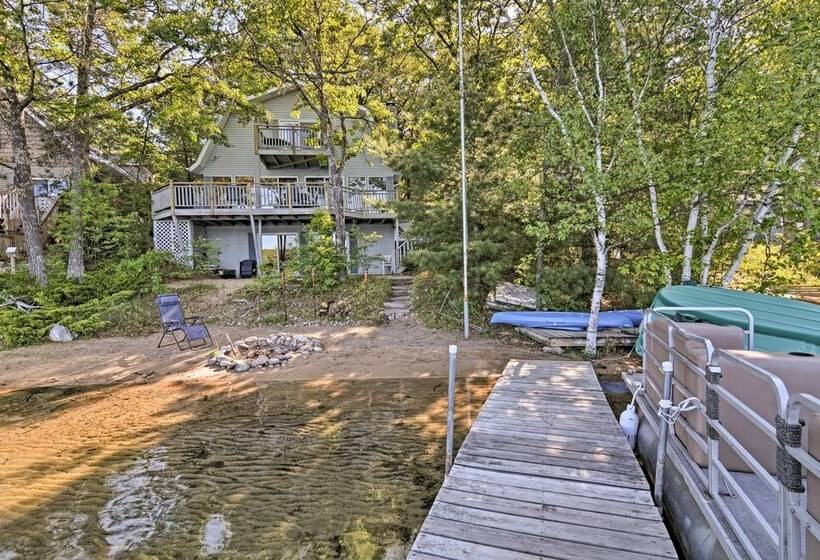 Waterfront House W/dock & Deck On Little Bear Lake
