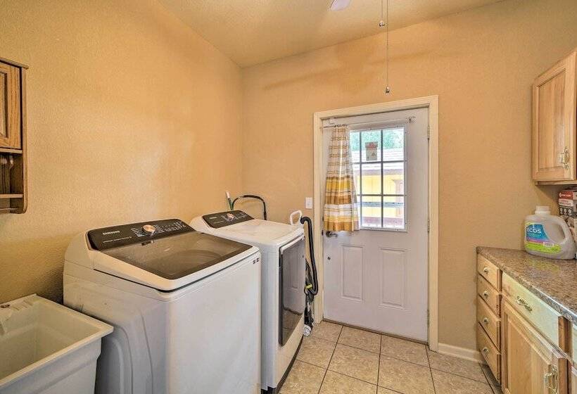 Waterfront Lake Eufaula Home: Multi Level Balcony