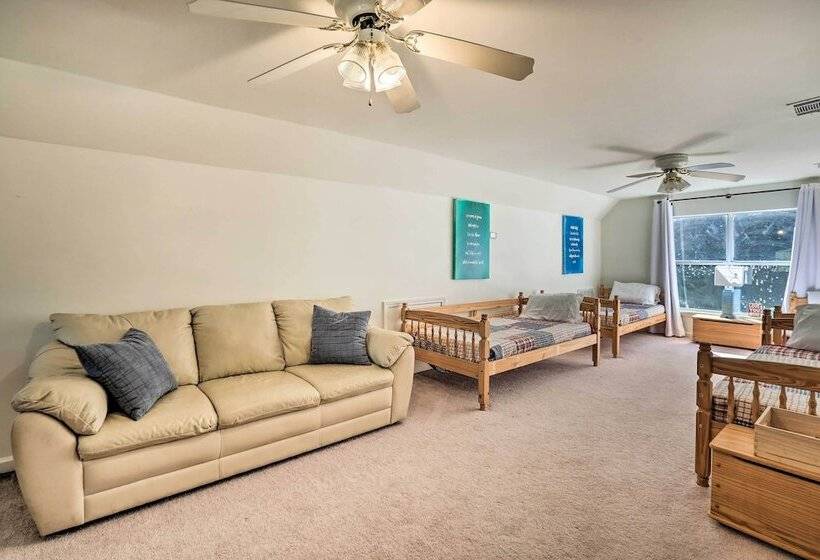 Waterfront Lake Martin Home W/ Private Dock & View