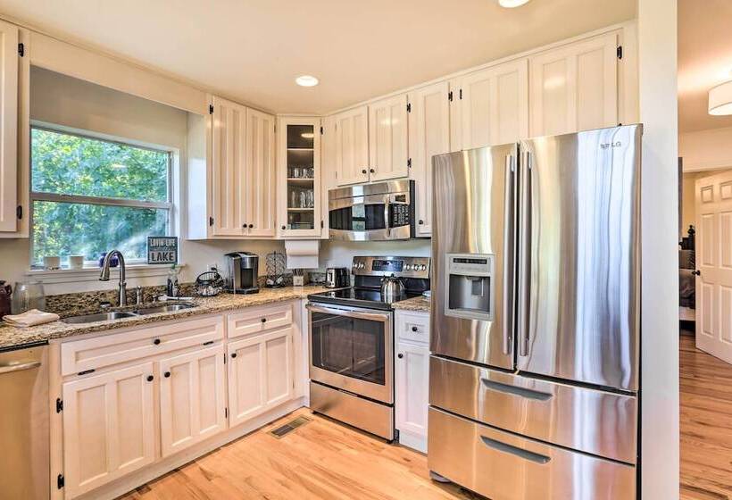 Waterfront Lake Martin Home W/ Private Dock & View