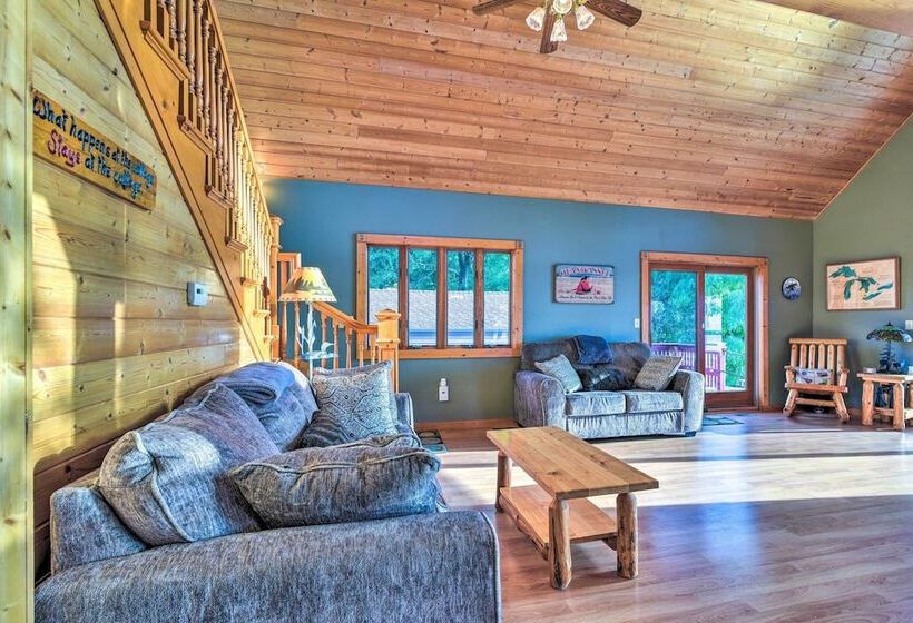 Waterfront Saginaw Bay Retreat W/ Grill & Yard!