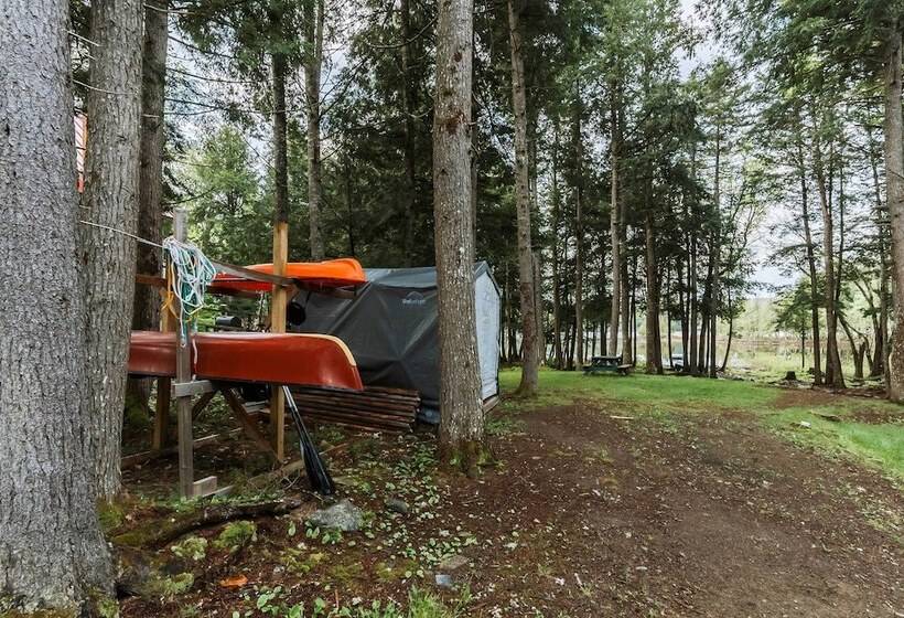 Waterfront Sebec Lake Home W/ Yard + Fire Pit