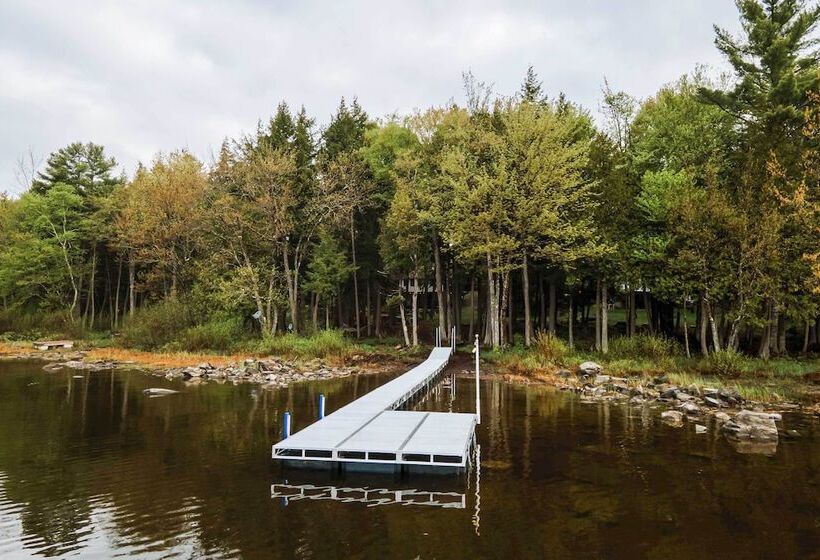 Waterfront Sebec Lake Home W/ Yard + Fire Pit