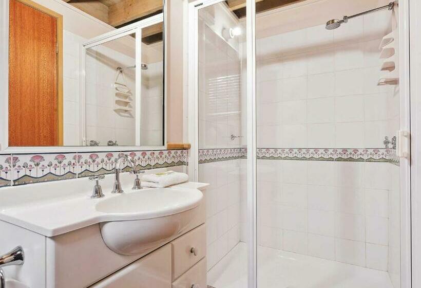 هتل Banjo 5 Two Bedroom And Loft With Alpine Views And Fireplace