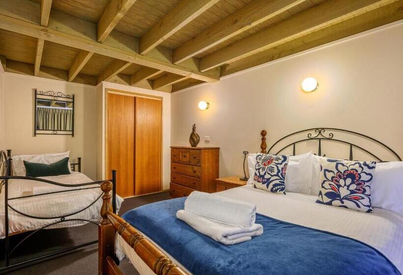 هتل Banjo 5 Two Bedroom And Loft With Alpine Views And Fireplace