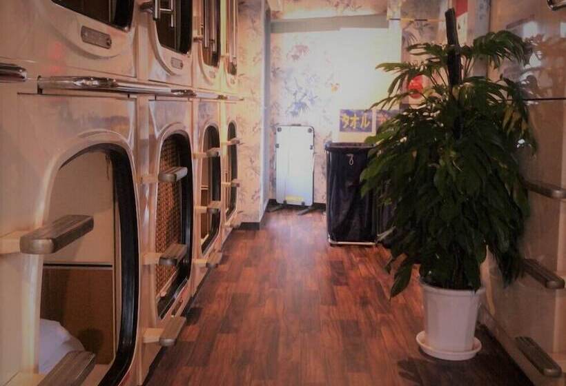 מלון כמוסות Capsule Inn Shimbashi  Men Only