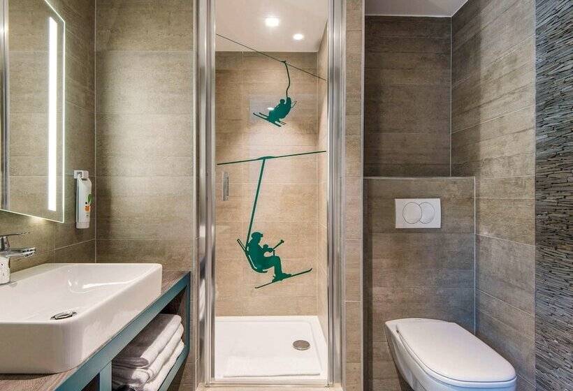 בית מלון כפרי Ibis Budget Sallanches Pays Du Mont-blanc