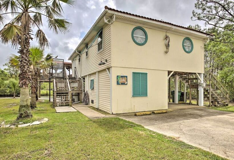 Bay St. Louis House W/ Boat Dock & Launch!