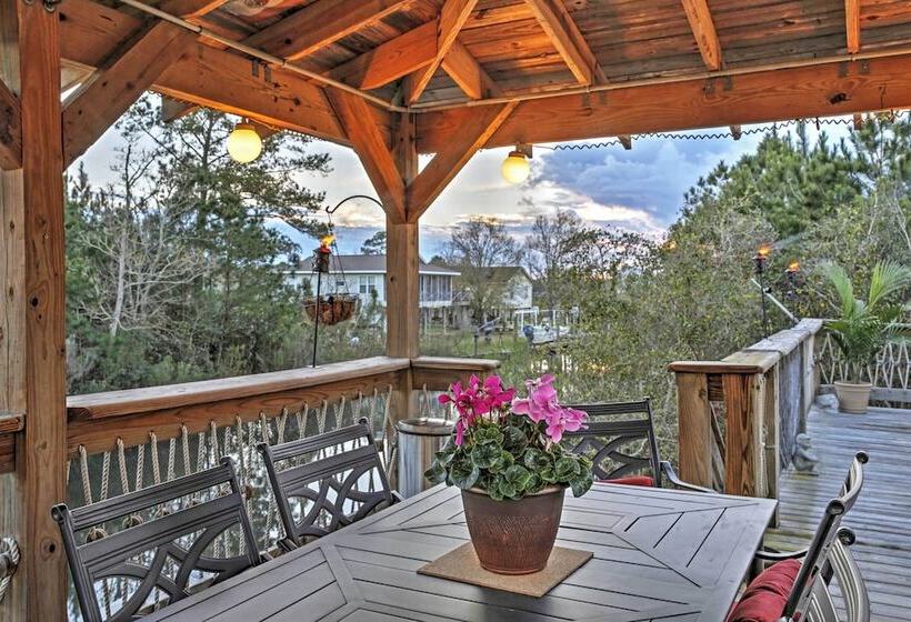 Bay St. Louis House W/ Boat Dock & Launch!