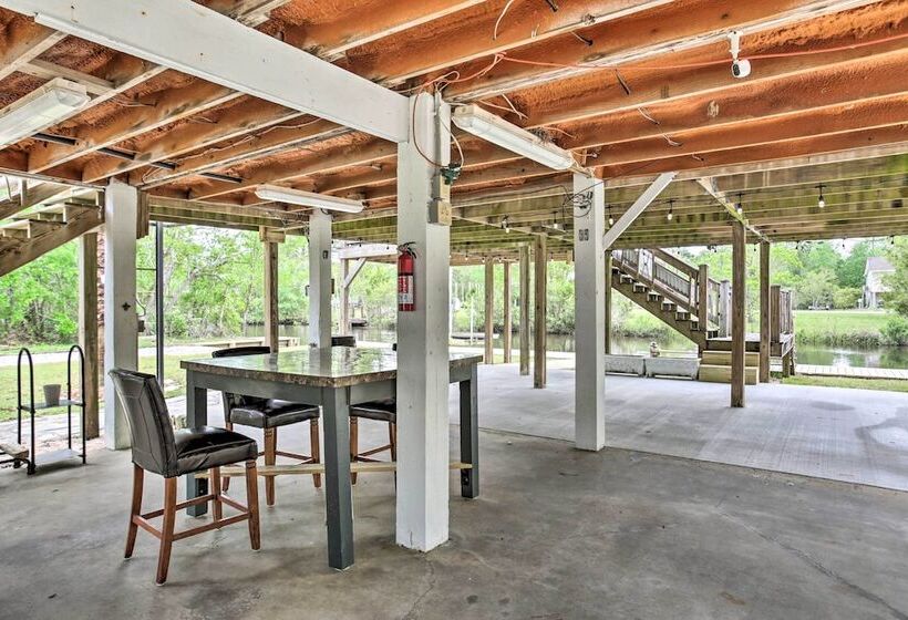 Bay St. Louis House W/ Boat Dock & Launch!