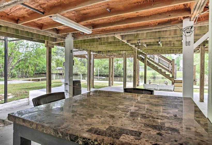 Bay St. Louis House W/ Boat Dock & Launch!