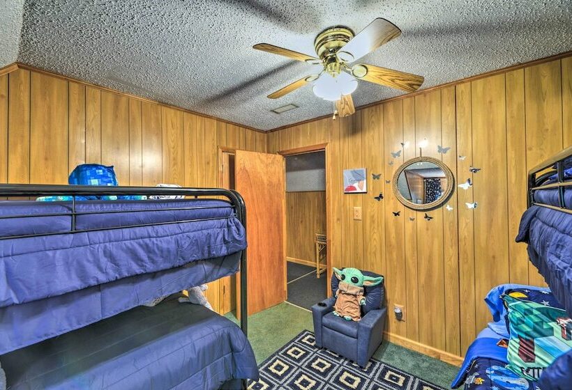 Beautiful Lakefront Retreat W/ Dock & Grill!