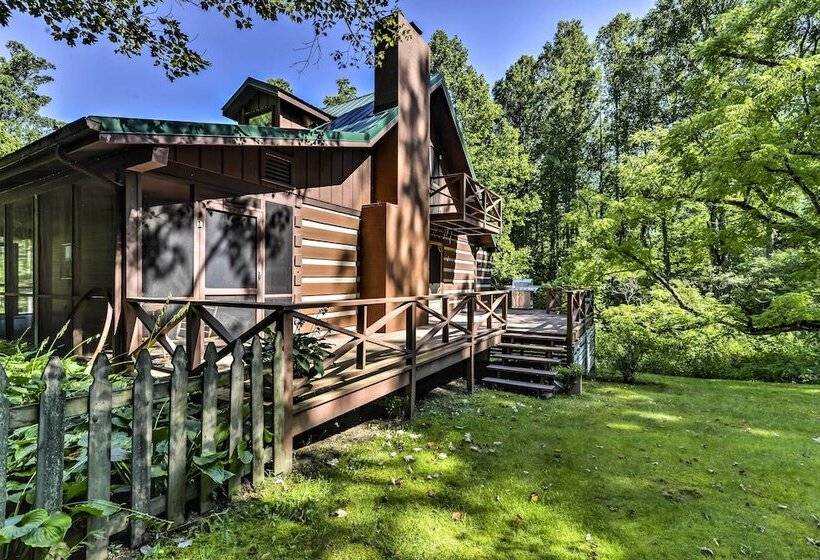 Black Mountain Cabin W/ Screened Porch + Views!