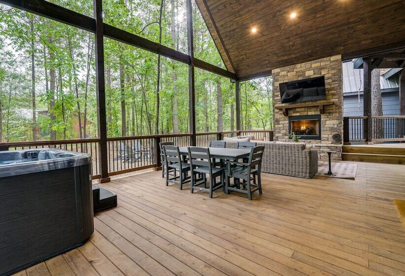 Broken Bow Cabin W/ Private In Law Suite & Hot Tub