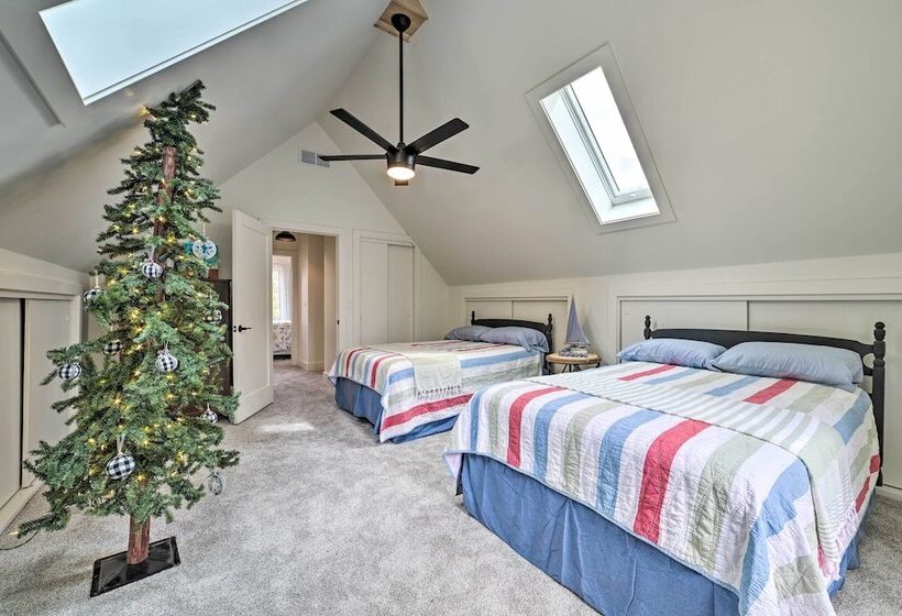 Cabin On Inland Waterway River W/ Boat Dock!