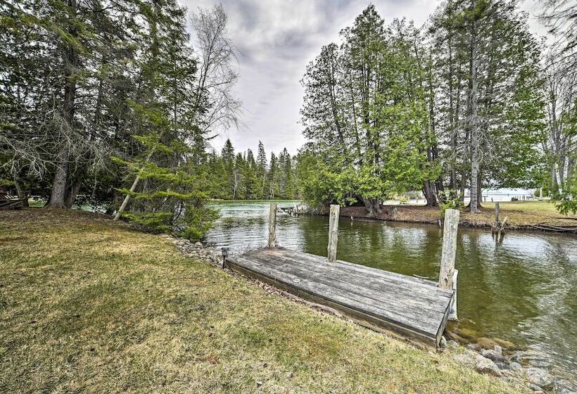Cabin On Inland Waterway River W/ Boat Dock!