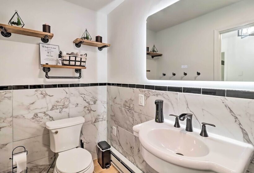 Chic Long Pond Family Home W/ Fire Pits & Deck!