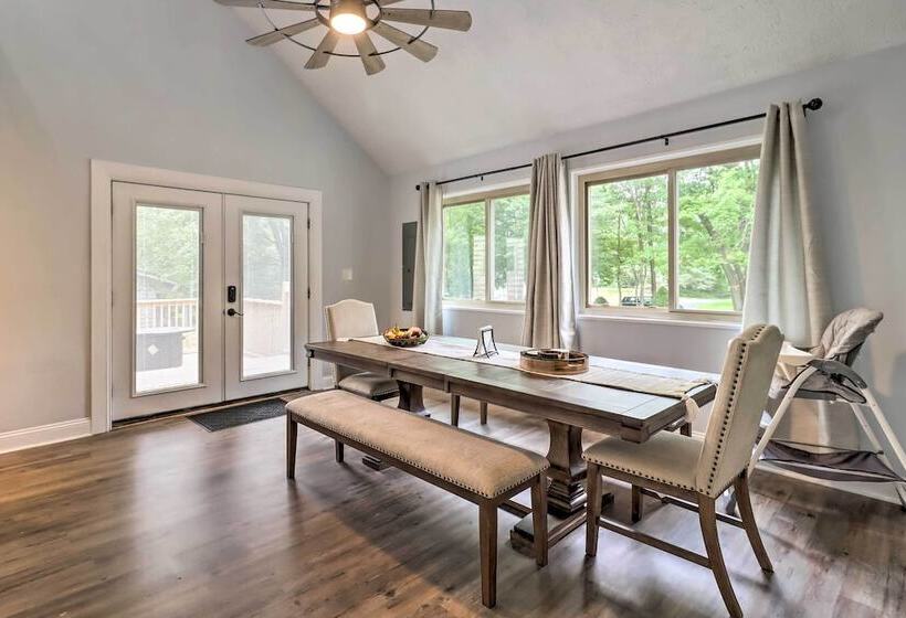 Chic Long Pond Family Home W/ Fire Pits & Deck!