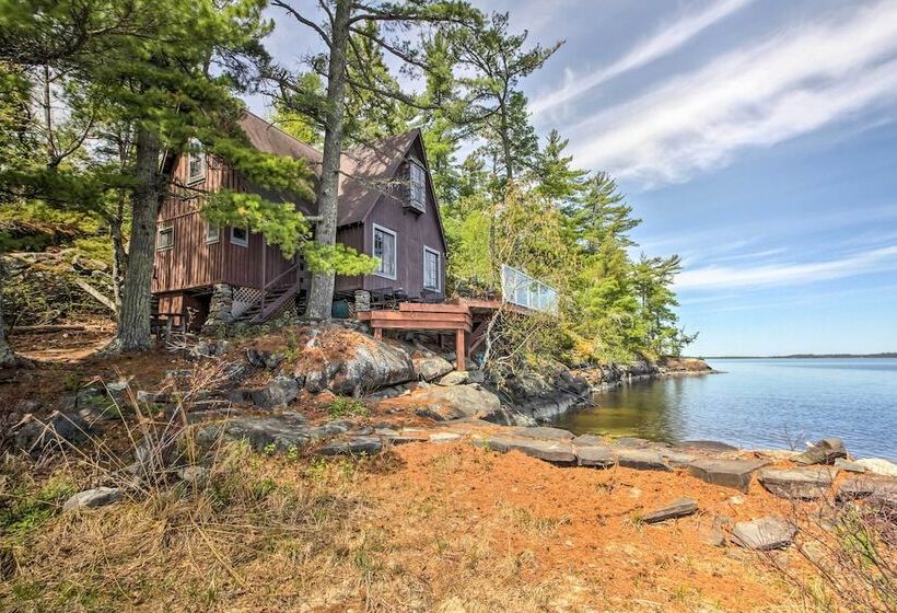 Charming Stop Island Cabin W/ Boat Dock & Beach!
