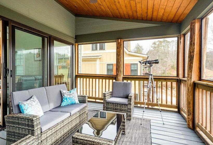 Game Room & Wraparound Decks: Cullowhee Home!