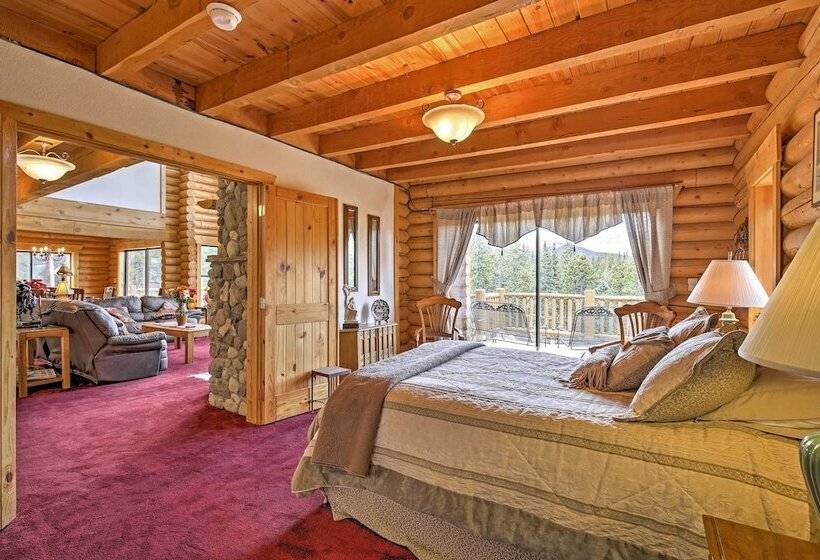 Expansive Alma Cabin W/ Hot Tub & Mountain Views!