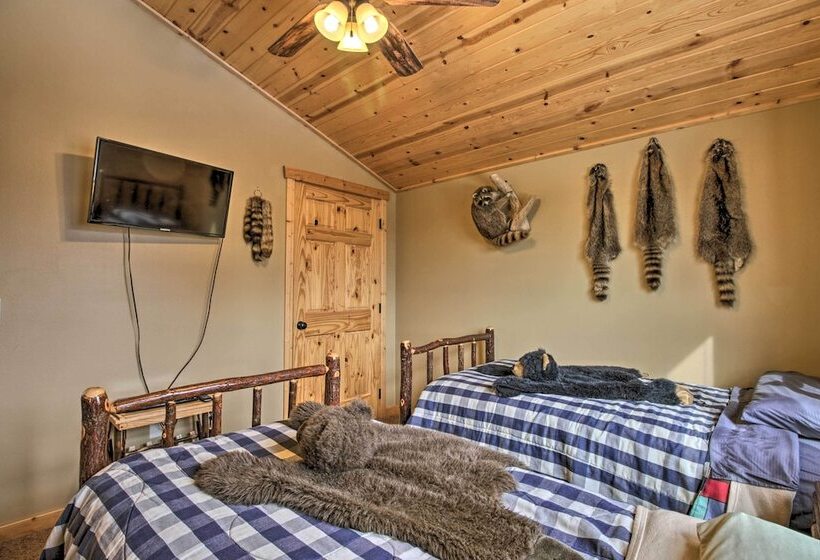 Expansive Ruth Lake Home W/ Dock, Fire Pit & Beach
