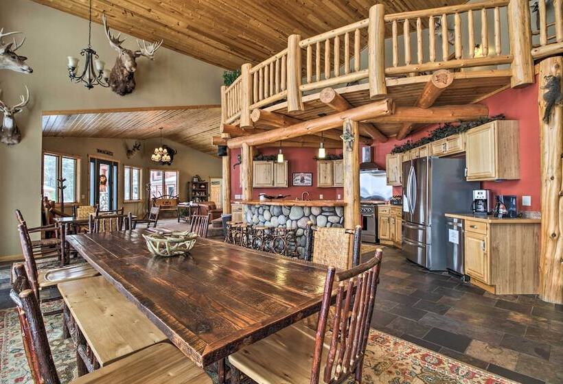 Expansive Ruth Lake Home W/ Dock, Fire Pit & Beach
