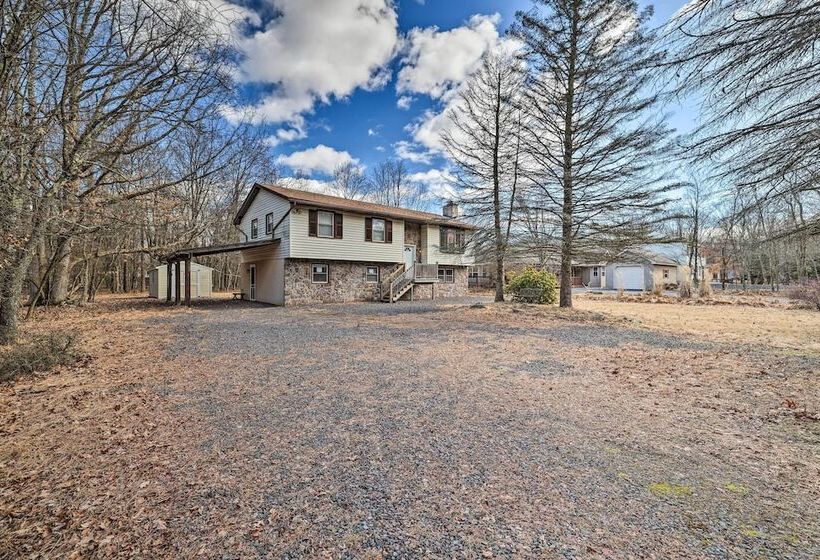 Family Friendly Albrightsville Home W/ Game Room!