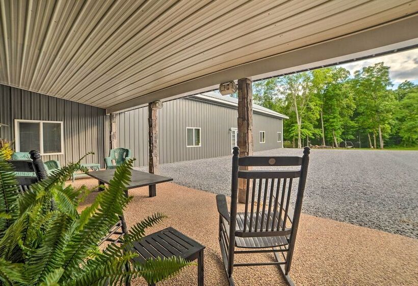 Family Leatherwood Resort Cabin W/ Fire Pit!