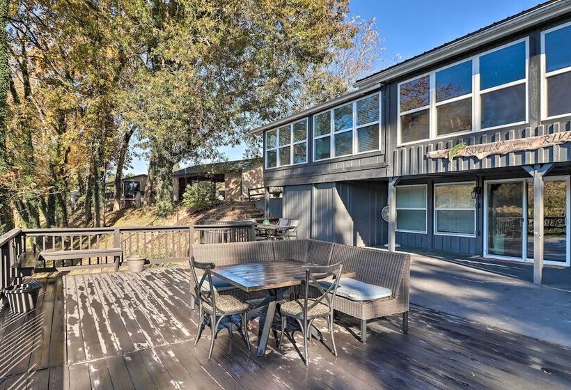 Fish House  W/ Deck, Fire Pit & River Views