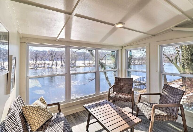 Fish House  W/ Deck, Fire Pit & River Views